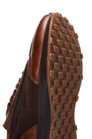 Men's Black Leather Detailed Sneaker | Derimod Men's Black Leather Detailed Sneaker | Derimod