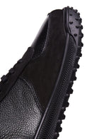 Erkek Siyah Deri Sneaker | Derimod Erkek Siyah Deri Sneaker | Derimod