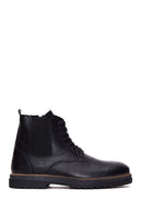 Men's Leather Casual Zipper Boots | Derimod Men's Leather Casual Zipper Boots | Derimod