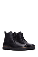 Men's Leather Casual Zipper Boots | Derimod Men's Leather Casual Zipper Boots | Derimod