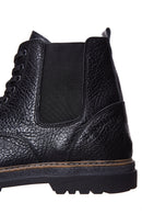 Men's Leather Casual Zipper Boots | Derimod Men's Leather Casual Zipper Boots | Derimod