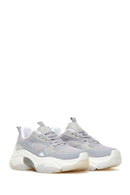 Women's Gray Thick Soled Sneaker | Derimod Women's Gray Thick Soled Sneaker | Derimod