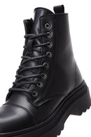 Women's Black Zippered Boots | Derimod Women's Black Zippered Boots | Derimod