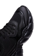 Kadın Siyah Kalın Tabanlı Sneaker | Derimod Kadın Siyah Kalın Tabanlı Sneaker | Derimod