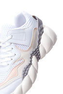 Kadın Pembe Beyaz Kalın Tabanlı Sneaker | Derimod Kadın Pembe Beyaz Kalın Tabanlı Sneaker | Derimod