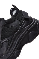 Kadın Siyah Kalın Tabanlı Sneaker | Derimod Kadın Siyah Kalın Tabanlı Sneaker | Derimod