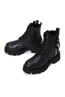 Women's Black Zippered Boots | Derimod Women's Black Zippered Boots | Derimod