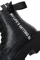 Women's Black Zippered Boots | Derimod Women's Black Zippered Boots | Derimod