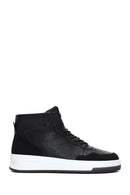 Women's Black High Top Sneaker | Derimod Women's Black High Top Sneaker | Derimod
