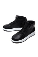 Women's Black High Top Sneaker | Derimod Women's Black High Top Sneaker | Derimod