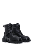 Women's Black Buckle Boots | Derimod Women's Black Buckle Boots | Derimod