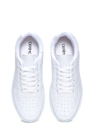 Kadın Beyaz Kalın Tabanlı Sneaker | Derimod Kadın Beyaz Kalın Tabanlı Sneaker | Derimod
