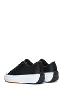 Women's Black Thick Soled Sneaker | Derimod Women's Black Thick Soled Sneaker | Derimod