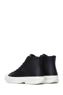 Women's Black High Top Sneaker | Derimod Women's Black High Top Sneaker | Derimod