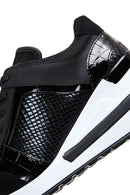 Kadın Siyah Dolgu Topuklu Sneaker | Derimod Kadın Siyah Dolgu Topuklu Sneaker | Derimod