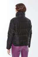 Quebec Kadın Siyah Softwear Mont | Derimod Quebec Kadın Siyah Softwear Mont | Derimod