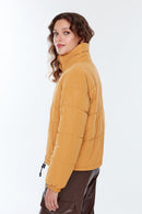 Kopenhag Kadın Safran Renk Softwear Mont | Derimod Kopenhag Kadın Safran Renk Softwear Mont | Derimod