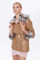 Monterosa Kadın Deri Ceket | Derimod Monterosa Kadın Deri Ceket | Derimod