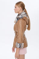 Monterosa Kadın Deri Ceket | Derimod Monterosa Kadın Deri Ceket | Derimod