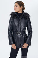 Angela Kadın Deri Ceket | Derimod Angela Kadın Deri Ceket | Derimod