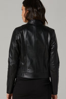 Kylie - X Kadın Deri Ceket | Derimod Kylie - X Kadın Deri Ceket | Derimod