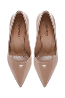 Women's Pink Patent Leather Stiletto | Derimod Women's Pink Patent Leather Stiletto | Derimod