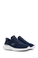 Skechers Men's Navy Blue Bounder 2.0 - Emerged Sneaker | Derimod Skechers Men's Navy Blue Bounder 2.0 - Emerged Sneaker | Derimod