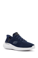 Skechers Men's Navy Blue Bounder 2.0 - Emerged Sneaker | Derimod Skechers Men's Navy Blue Bounder 2.0 - Emerged Sneaker | Derimod