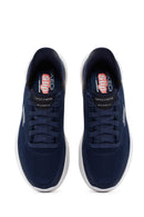 Skechers Men's Navy Blue Bounder 2.0 - Emerged Sneaker | Derimod Skechers Men's Navy Blue Bounder 2.0 - Emerged Sneaker | Derimod
