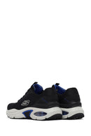 Skechers Men Black Skech - Air Ventura Lace-Up Thick-Soled Fabric Sneaker | Derimod Skechers Men Black Skech - Air Ventura Lace-Up Thick-Soled Fabric Sneaker | Derimod