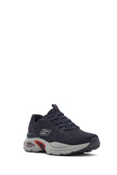 Skechers Men's Navy Blue Skech - Air Ventura Lace-Up Chunky Sole Sneaker | Derimod Skechers Men's Navy Blue Skech - Air Ventura Lace-Up Chunky Sole Sneaker | Derimod