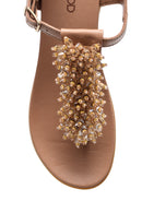 Women's Beaded Sandals | Derimod Women's Beaded Sandals | Derimod