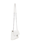 Women's White Quilted Crossbody Bag | Derimod Women's White Quilted Crossbody Bag | Derimod