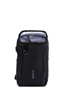 D-Pack Men's Black Technological Fabric Crossbody Bag | Derimod D-Pack Men's Black Technological Fabric Crossbody Bag | Derimod