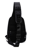 D-Pack Erkek Siyah Teknolojik Kumaş Çapraz Çanta | Derimod D-Pack Erkek Siyah Teknolojik Kumaş Çapraz Çanta | Derimod