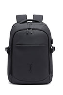 D-Pack Unisex Gri Teknolojik Kumaş Sırt Çantası | Derimod D-Pack Unisex Gri Teknolojik Kumaş Sırt Çantası | Derimod