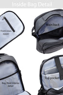 D-Pack Unisex Gri Teknolojik Kumaş Sırt Çantası | Derimod D-Pack Unisex Gri Teknolojik Kumaş Sırt Çantası | Derimod