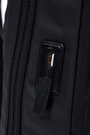 D-Pack Unisex Black Technological Hardcase Backpack | Derimod D-Pack Unisex Black Technological Hardcase Backpack | Derimod