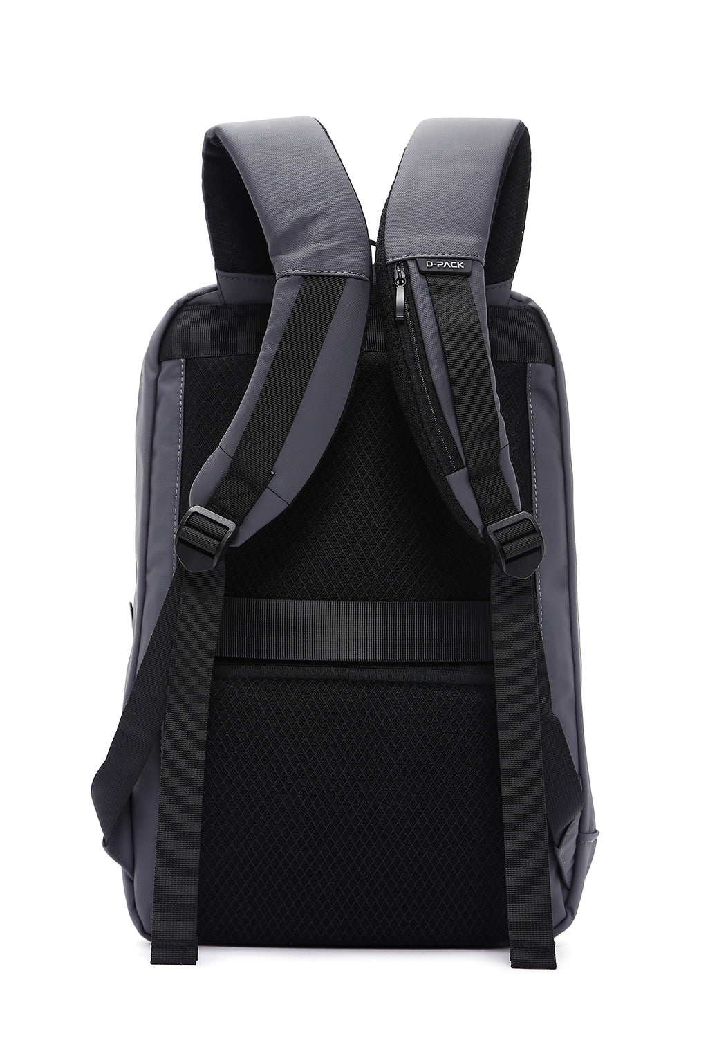 D-Pack Unisex Gri Teknolojik Kumaş Hardcase Sırt Çantası