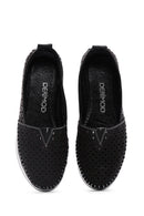 Kadın Siyah Deri Comfort Loafer | Derimod Kadın Siyah Deri Comfort Loafer | Derimod