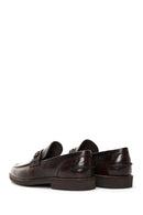 Erkek Kahve Deri Tokalı Klasik Loafer | Derimod Erkek Kahve Deri Tokalı Klasik Loafer | Derimod