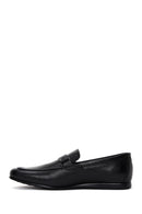 Men's Black Leather Buckle Classic Loafer | Derimod Men's Black Leather Buckle Classic Loafer | Derimod