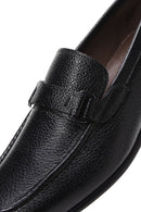 Men's Black Leather Buckle Classic Loafer | Derimod Men's Black Leather Buckle Classic Loafer | Derimod