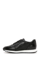 Erkek Siyah Deri Sneaker | Derimod Erkek Siyah Deri Sneaker | Derimod