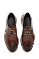 Men's Tan Leather Thick Soled Casual Shoes | Derimod Men's Tan Leather Thick Soled Casual Shoes | Derimod