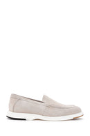 Erkek Bej Süet Deri Casual Spor Loafer | Derimod Erkek Bej Süet Deri Casual Spor Loafer | Derimod