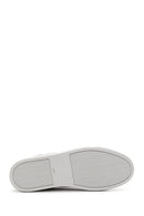 Erkek Gri Süet Deri Sneaker | Derimod Erkek Gri Süet Deri Sneaker | Derimod