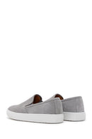 Erkek Gri Süet Deri Spor Loafer | Derimod Erkek Gri Süet Deri Spor Loafer | Derimod