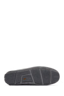 Erkek Gri Deri Loafer | Derimod Erkek Gri Deri Loafer | Derimod