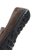 Men's Mink Suede Leather Tasseled Loafer | Derimod Men's Mink Suede Leather Tasseled Loafer | Derimod